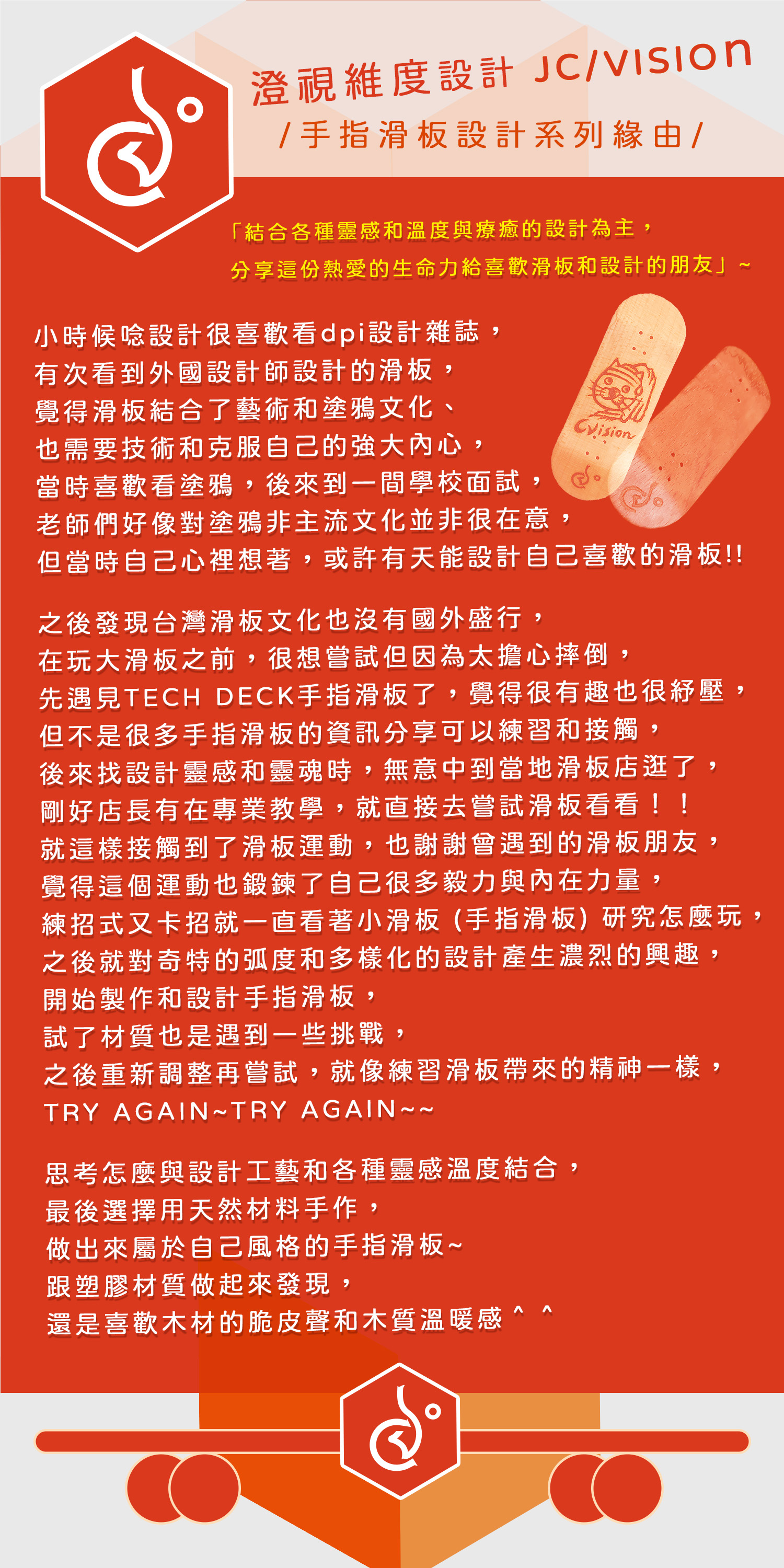 澄視手指滑板系列介紹 ( C-vision Fingerboard Product )