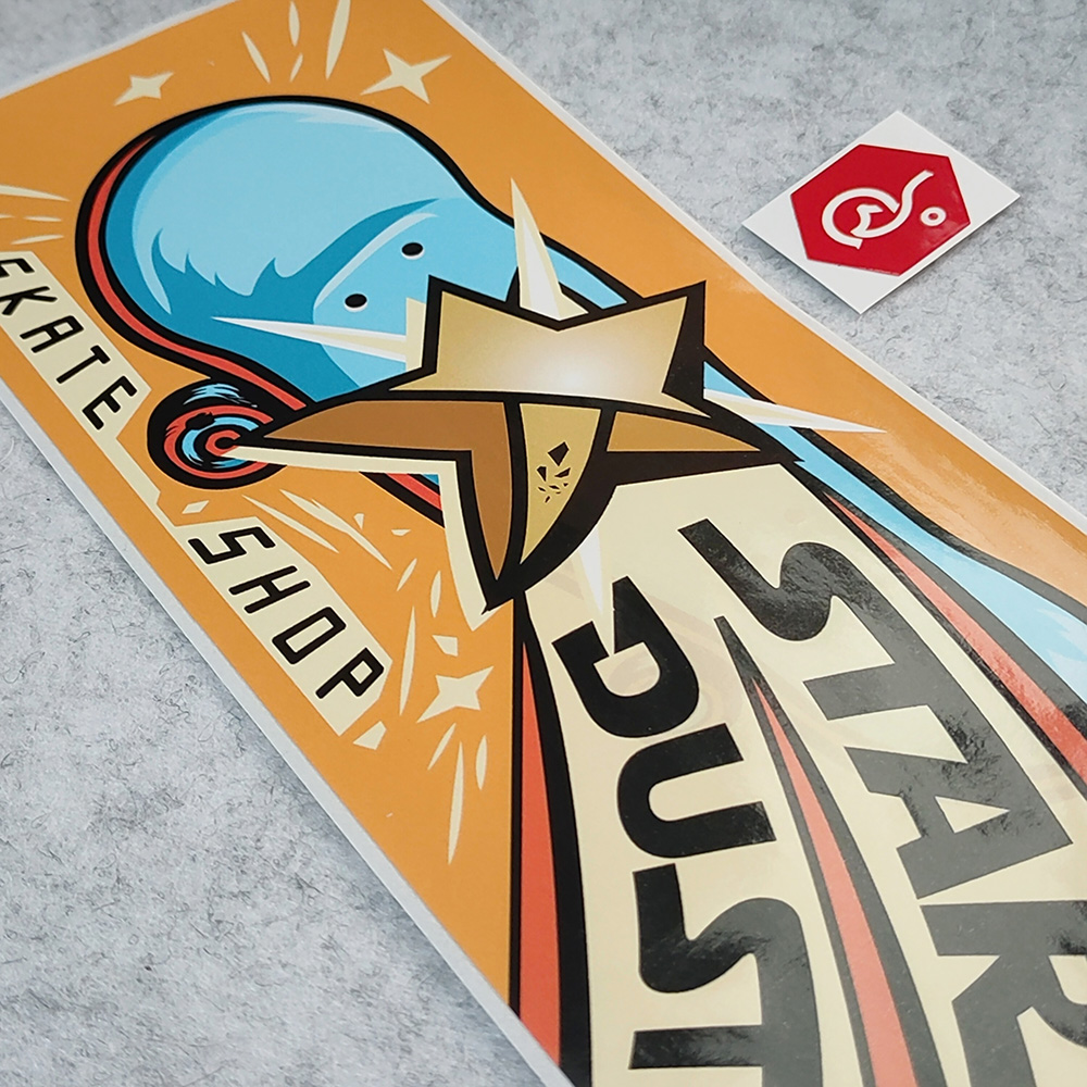 星塵滑板貼紙 ( stardust sticker )